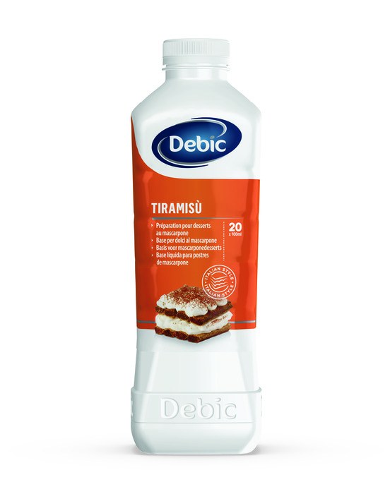 DEBIC TIRAMISU (fles, 20 × 1L)