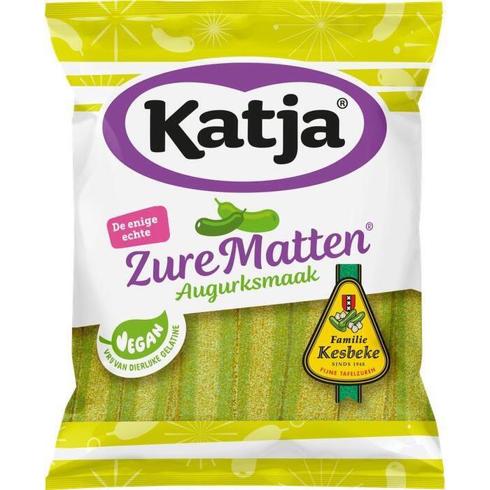 Katja Snoep en Zoetwaren Zure Matten Augurksmaak 125g (125g)