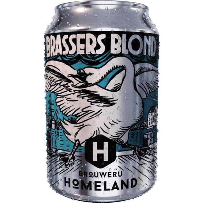 Homeland - Brassers Blond - Blik 330ML (33cl)