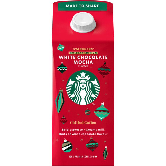 Starbucks White chocolate mocha (0.75L)