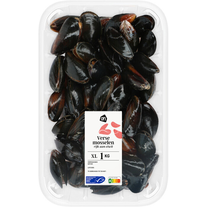 AH Verse mosselen XL (1kg)