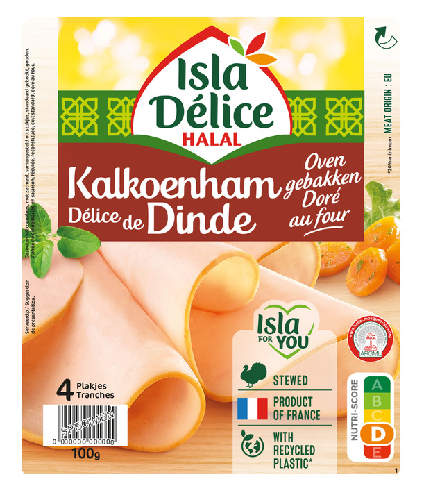 Isla Délice Kalkoenham (100g)