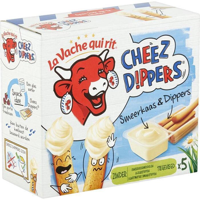 Cheezdippers naturel (doos, 5 × 35g)