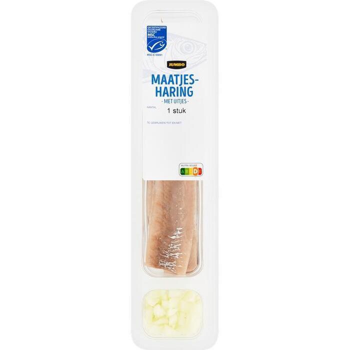 Jumbo Haring Hollandse Nieuwe met Uitjes 1 Stuk