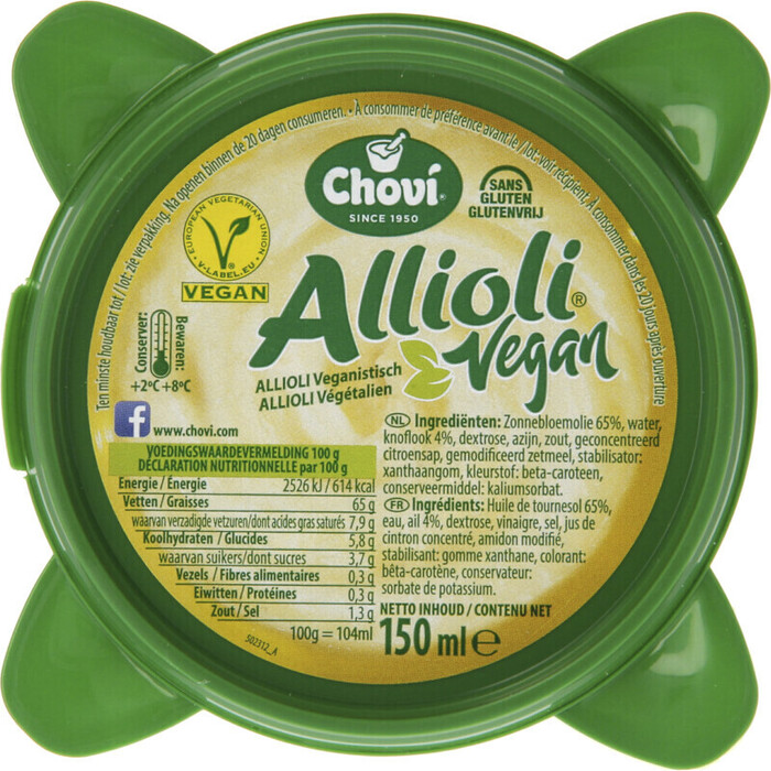 Chovi Vegan allioli (150ml)