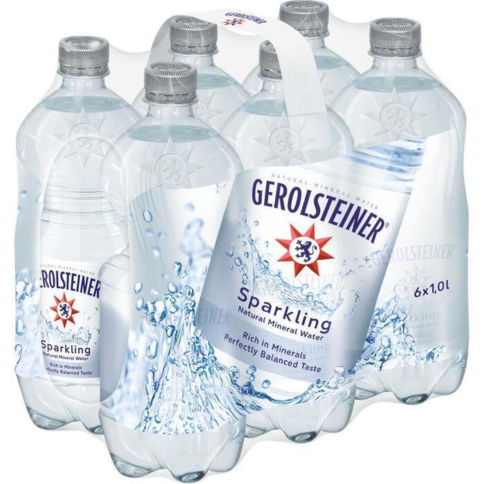 Gerolsteiner Koolzuurhoudend Water 6 x 1L (6L)