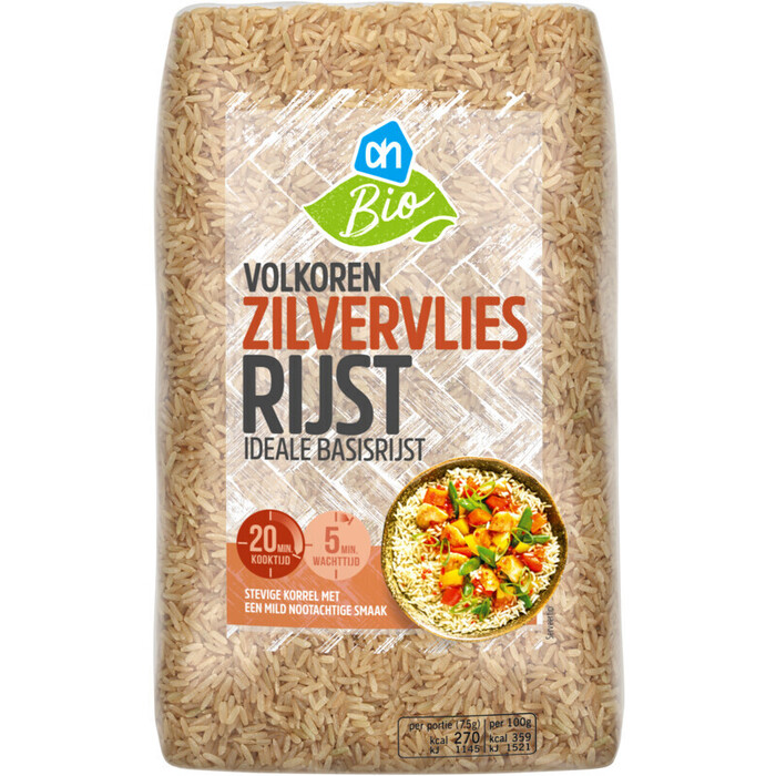 AH Biologisch Zilvervlies rijst (500g)