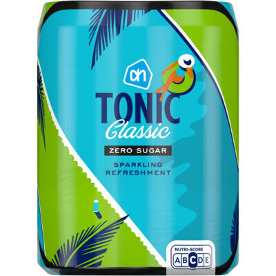 AH Tonic classic zero sugar 4-pack (1L)