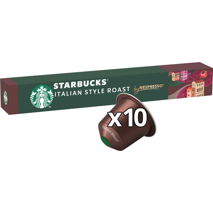 Starbucks® by Nespresso® Italian Style Roast - 10 Koffiecups (56g)
