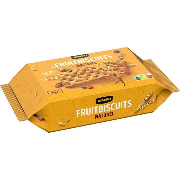 Jumbo Fruitbiscuits Naturel 262g (262g)