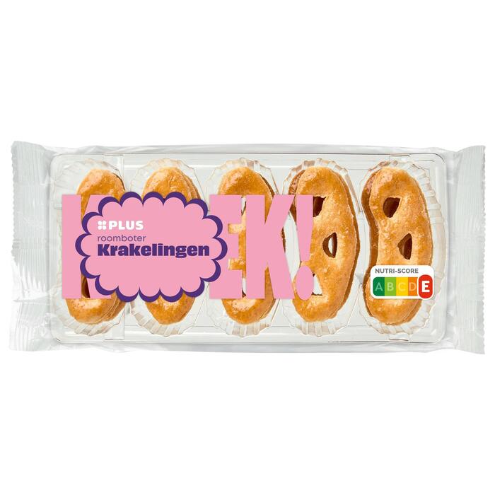 Krakelingen de luxe met roomboter (Pak, 150g)