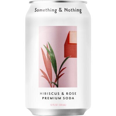 Something & Nothing Hibiscus & rose (33cl)