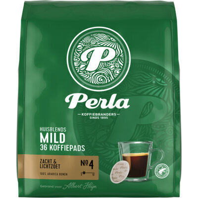 Perla Huisblends Mild roast pads (36 st.)