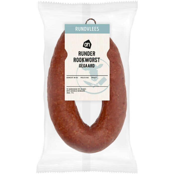 AH Runder rookworst (250g)