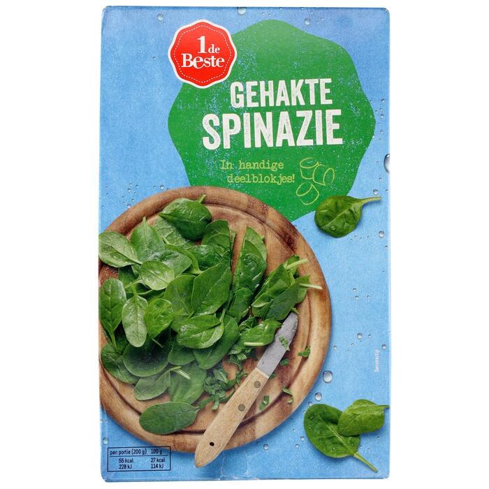 Spinazie gehakt deelblokjes (800g)