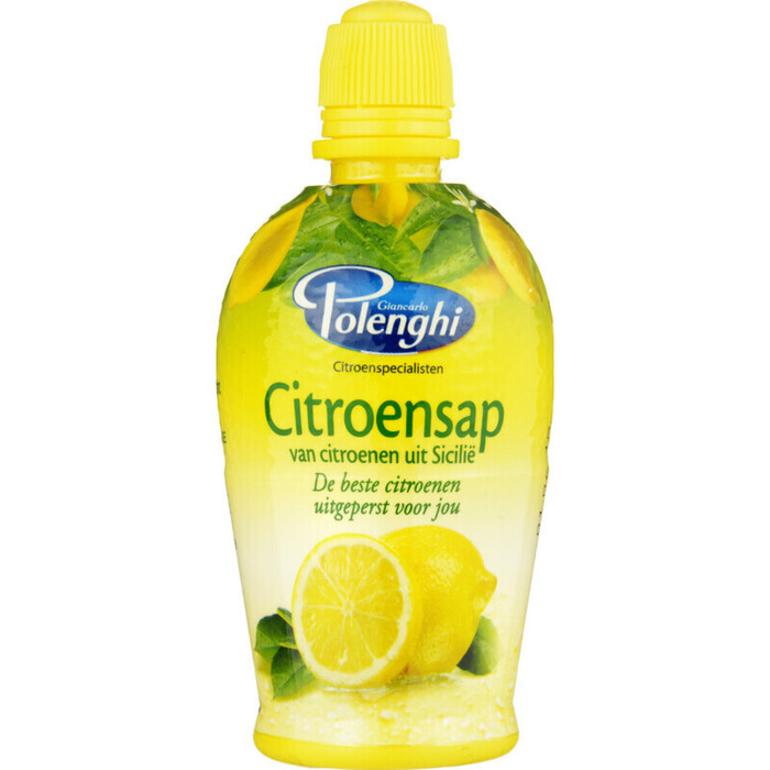 Citroensap (flesje, 125ml)