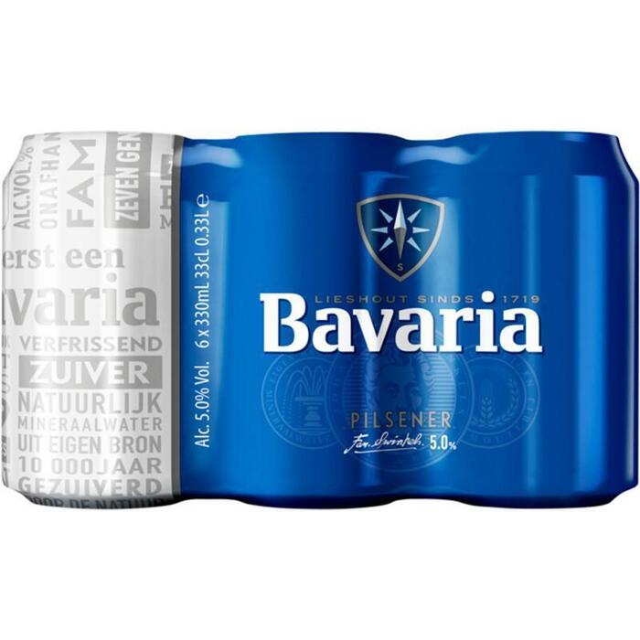 Bavaria Premium Pilsener (rol, 6 × 33cl)