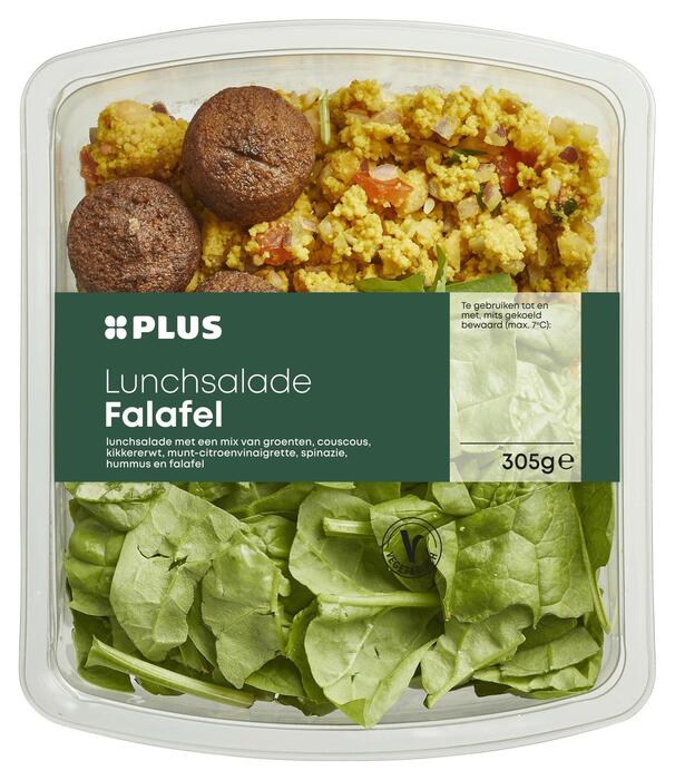 PLUS Lunchsalade falafel (Bakje, 305g)