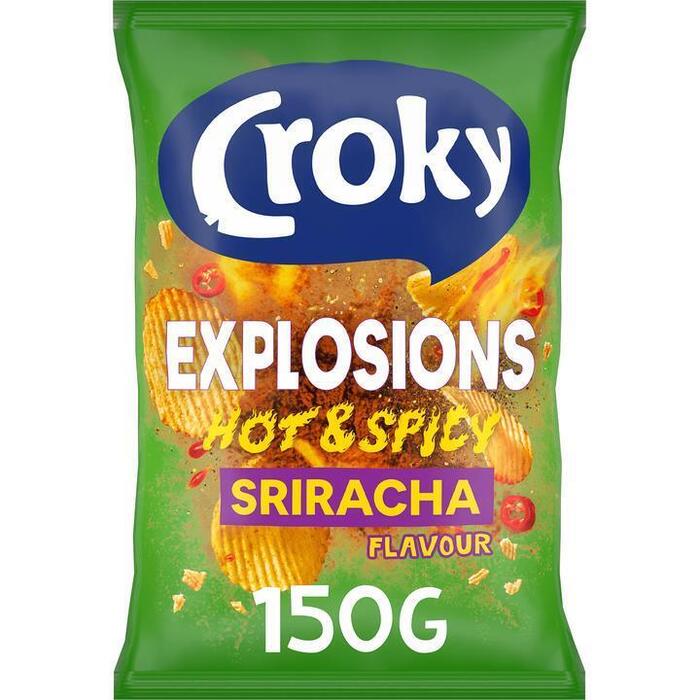 Croky Explosions Hot & Spicy Sriracha 150g (150g)