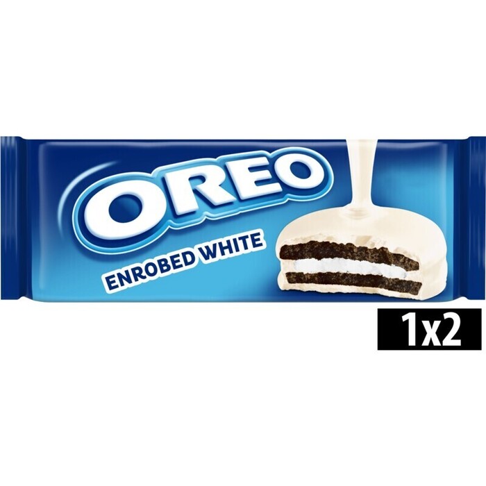 Oreo Koekjes Omhuld met Witte Chocolade 2 Stuks 41 g (41g)