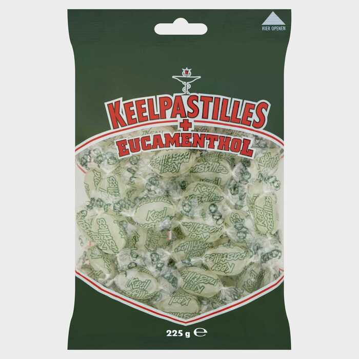Unbranded Keelpastilles Eucamenthol 225 g Zak (225g)