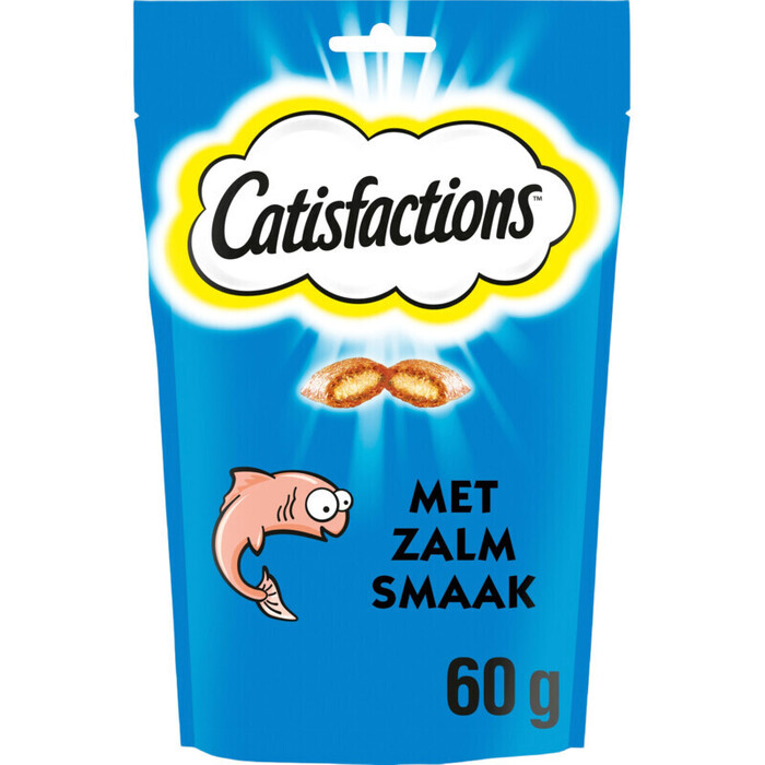 met Zalm tussendoortje (Zak, 60g)