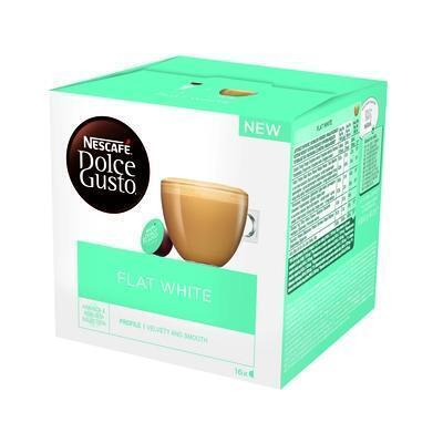 Nescafé Dolce Gusto Flat white koffie cups (16 × 11.7g)