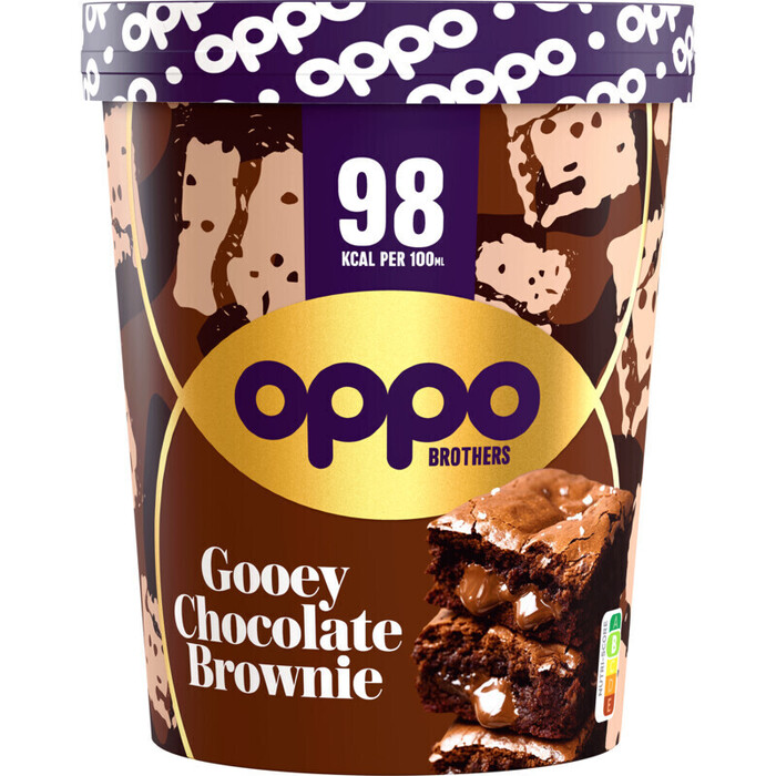 Oppo Brothers Double chocolate brownie (47.5cl)