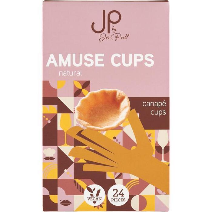JP by Jos Poell Krokante cupjes naturel (72g)