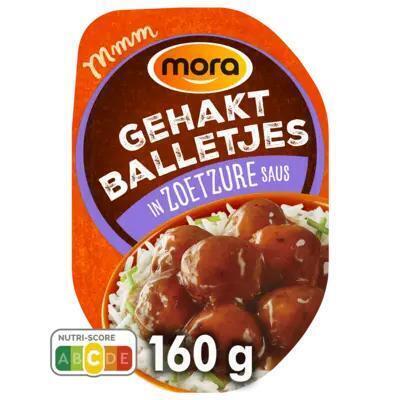 Gehaktballetjes zoet-zuur (Bakje, 160g)