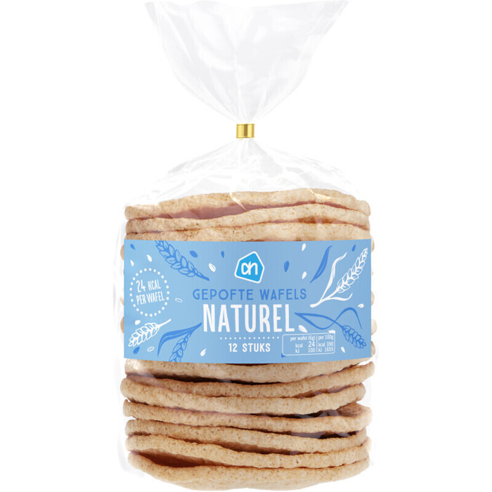 AH Gepofte wafels naturel (70g)