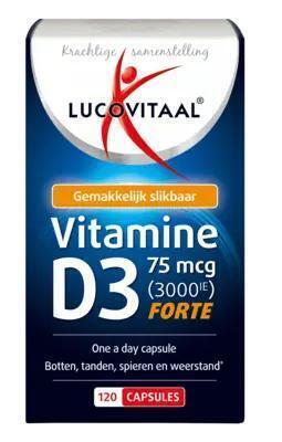 Lucovitaal Vitamine D3 75mcg (120 × 0.22g)