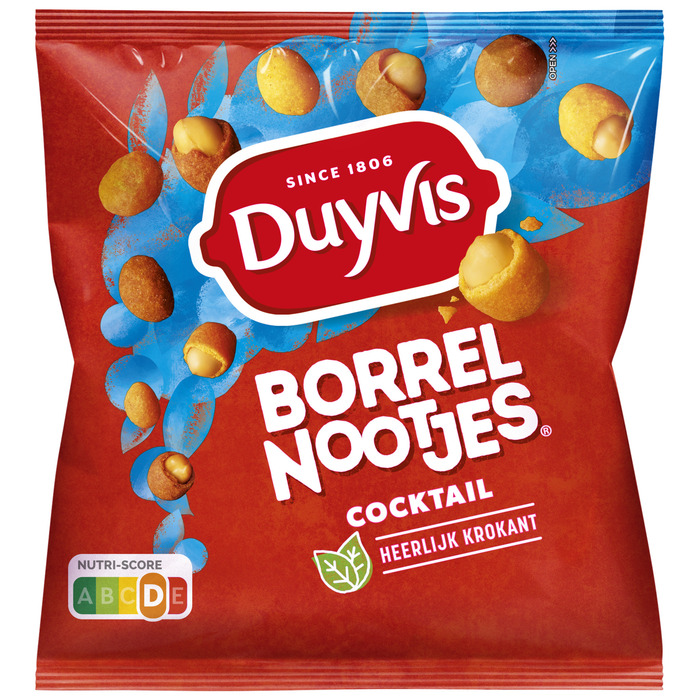 Borrelnootjes, cocktail  (zak (overig), 275g)