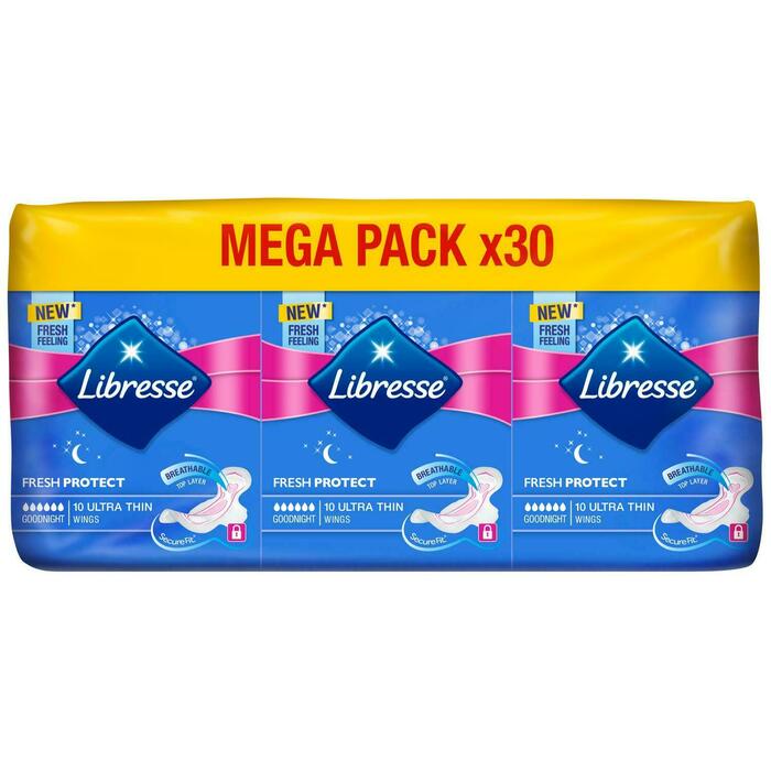 Libresse Mega pack invisible goodnight