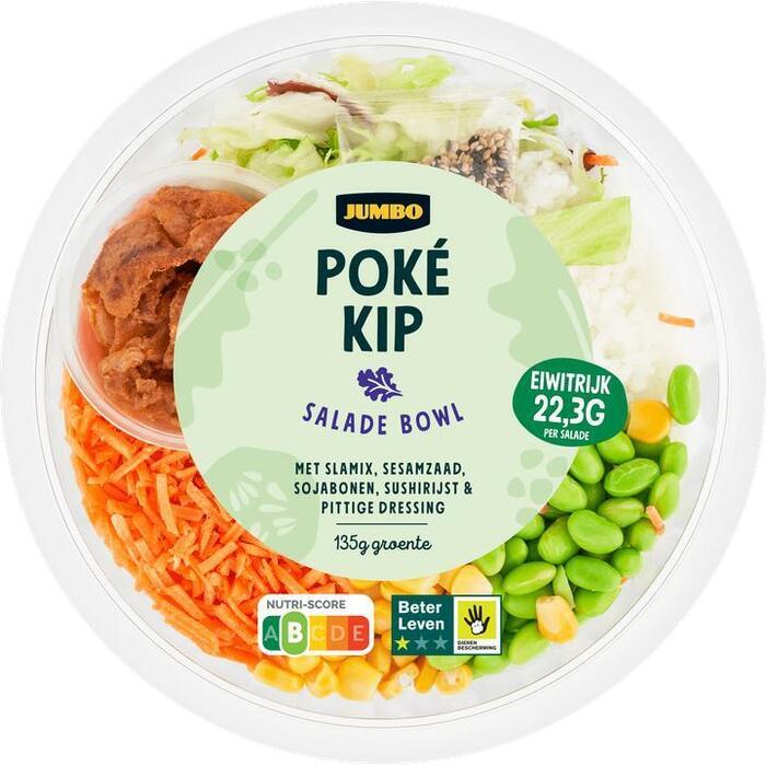 Jumbo Poké Kip Salade Bowl 350 g (350g)