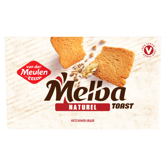 Van der Meulen Melba toast naturel (120g)