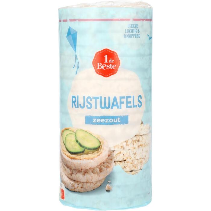 1 de Beste Rijstwafels dun met zeezout (130g)