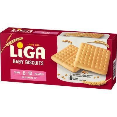 Babybiscuits 6-12 maanden (2e stap) (Pak, 175g)