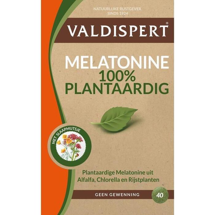 Valdispert Melatonine 100% plantaardig 0,29mg (10g)