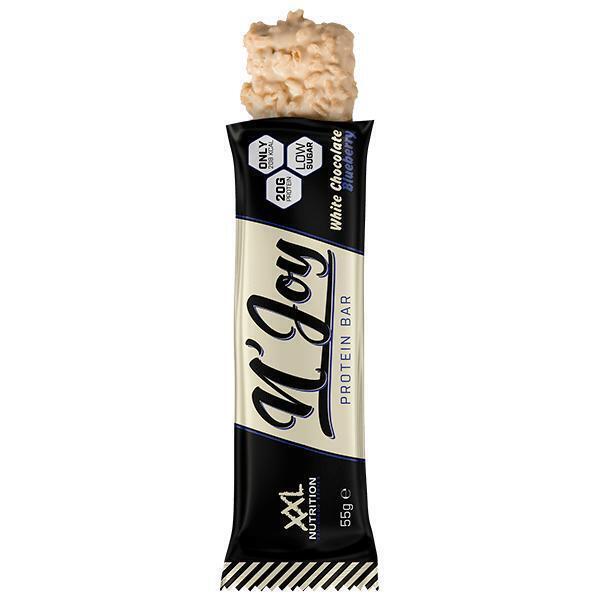 XXL N'Joy Protein bar White choco/Blueberry 55g (55g)