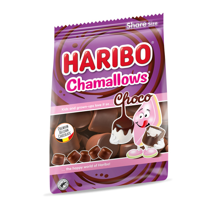 Chamallows Choco, marshmallow met chocolade 160 g (160g)