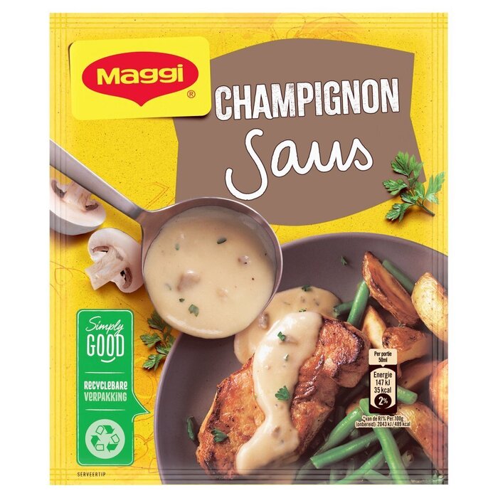 Champignonsaus (Zakje, 36g)