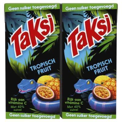Taksi Tropisch Fruit Geen Suiker Toegevoegd 10 x 0, 2L (10 × 200ml)