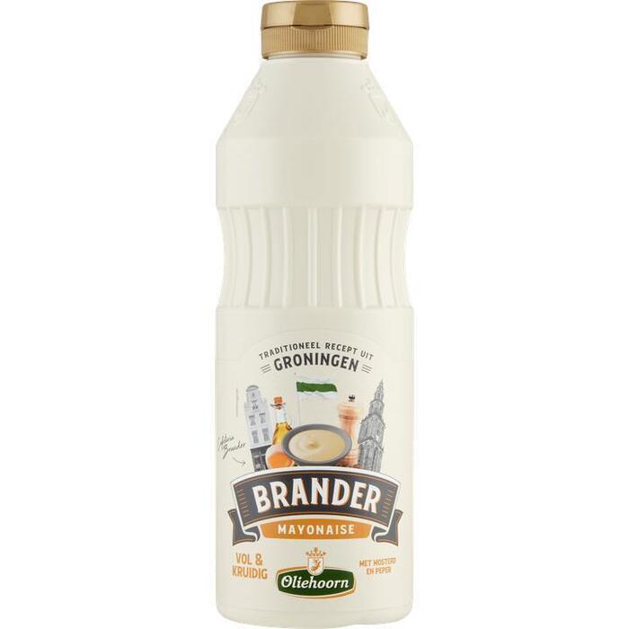 Oliehoorn Brander Mayonaise met Mosterd en Peper 750 ml (0.75L)