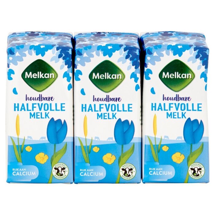 Melkan Houdbare melk halfvol (200ml)