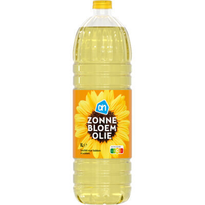 Zonnebloemolie (plastic, 1L)