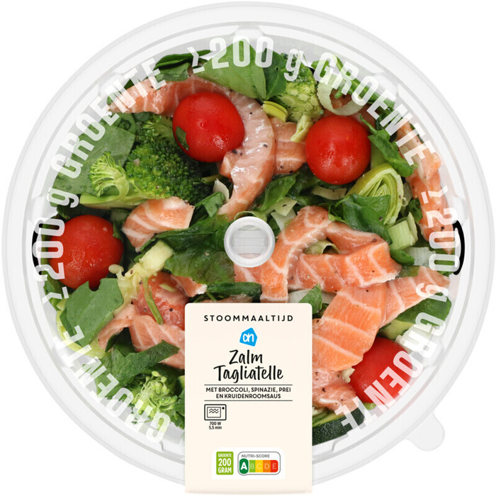 AH Stoommaaltijd zalm roomsaus (460g)