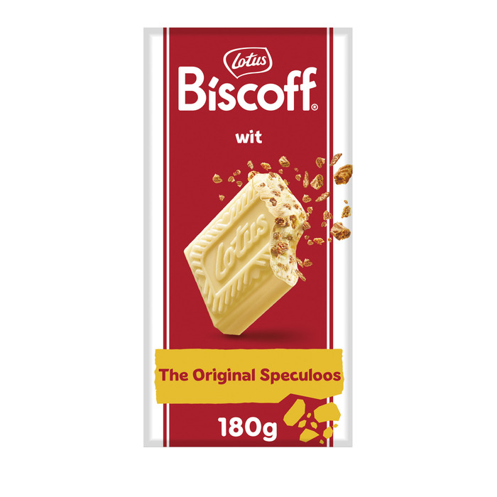 Lotus Witte Chocolade met Speculoosstukjes 180g (180g)