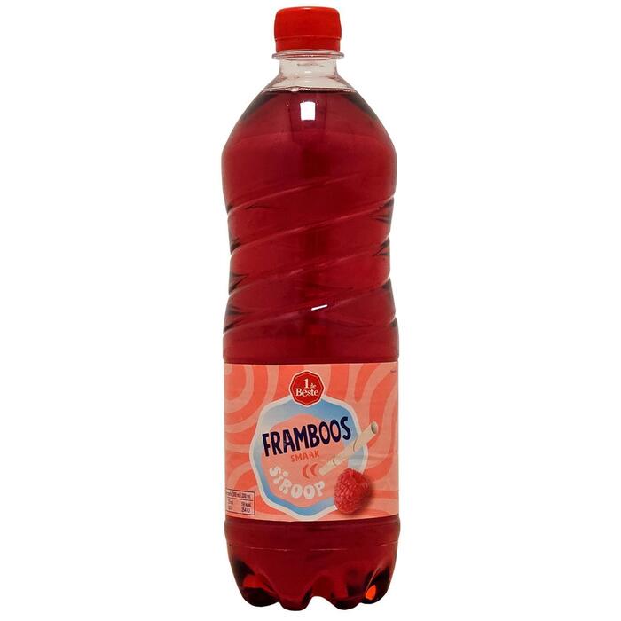1 de Beste Limonadesiroop framboos (1L)