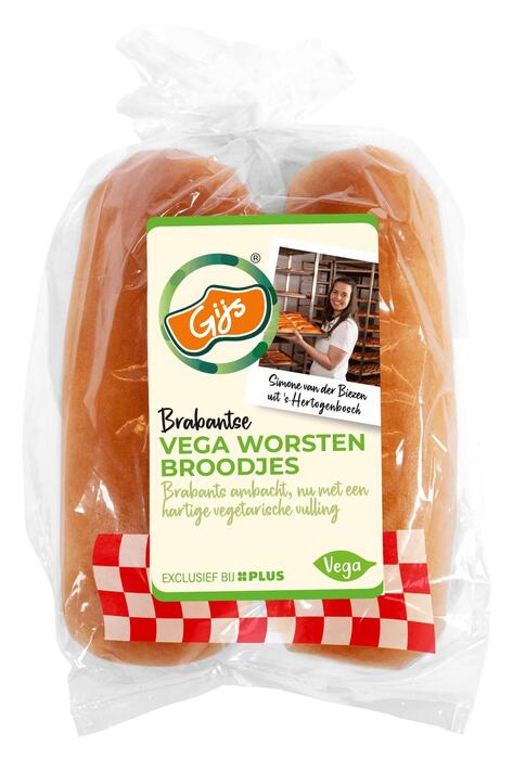 GIJS Vega worstenbroodjes